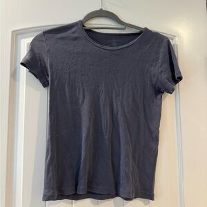 Brandy Melville Charcoal Short Sleeve Tee